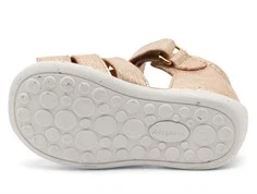 Bisgaard Carly sandal platin med hvid sål